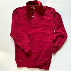 Sawyer and Finn Cardinal Pullover